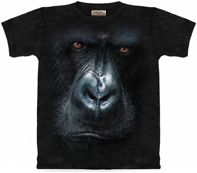 3D футболка с гориллой. Производство США!