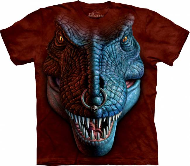 3D футболка с динозавром. Производство США!